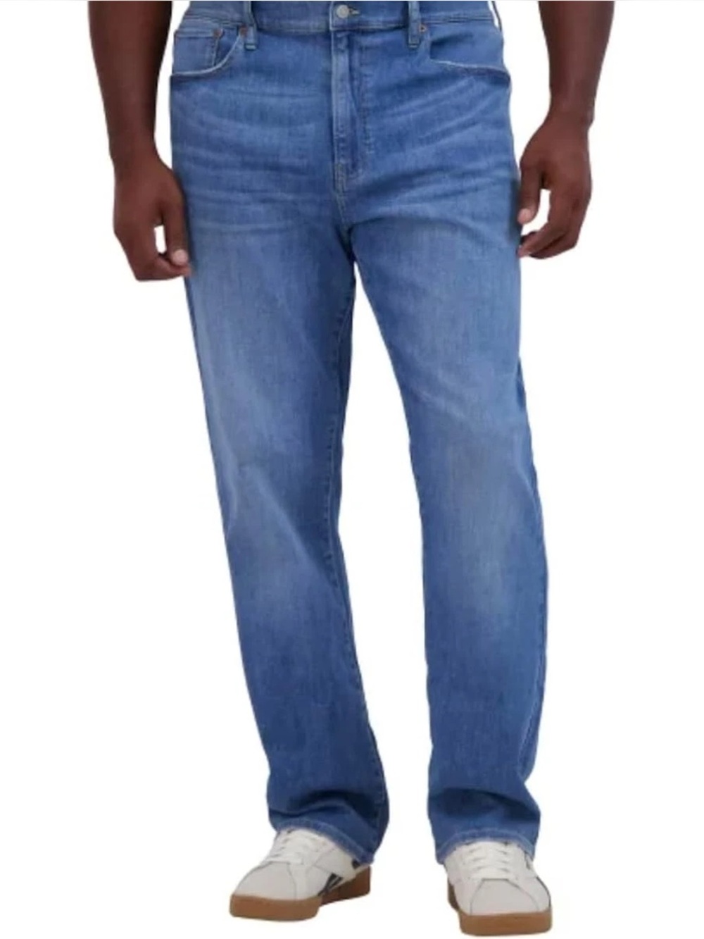 Lucky Brand Men's 223 Straight Leg 5 Pocket Stretch Denim Jean light Blue